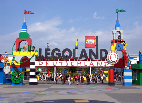 Legoland Parkeinangang