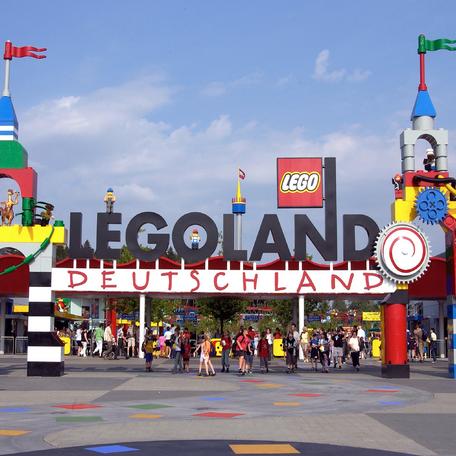 Legoland Parkeinangang